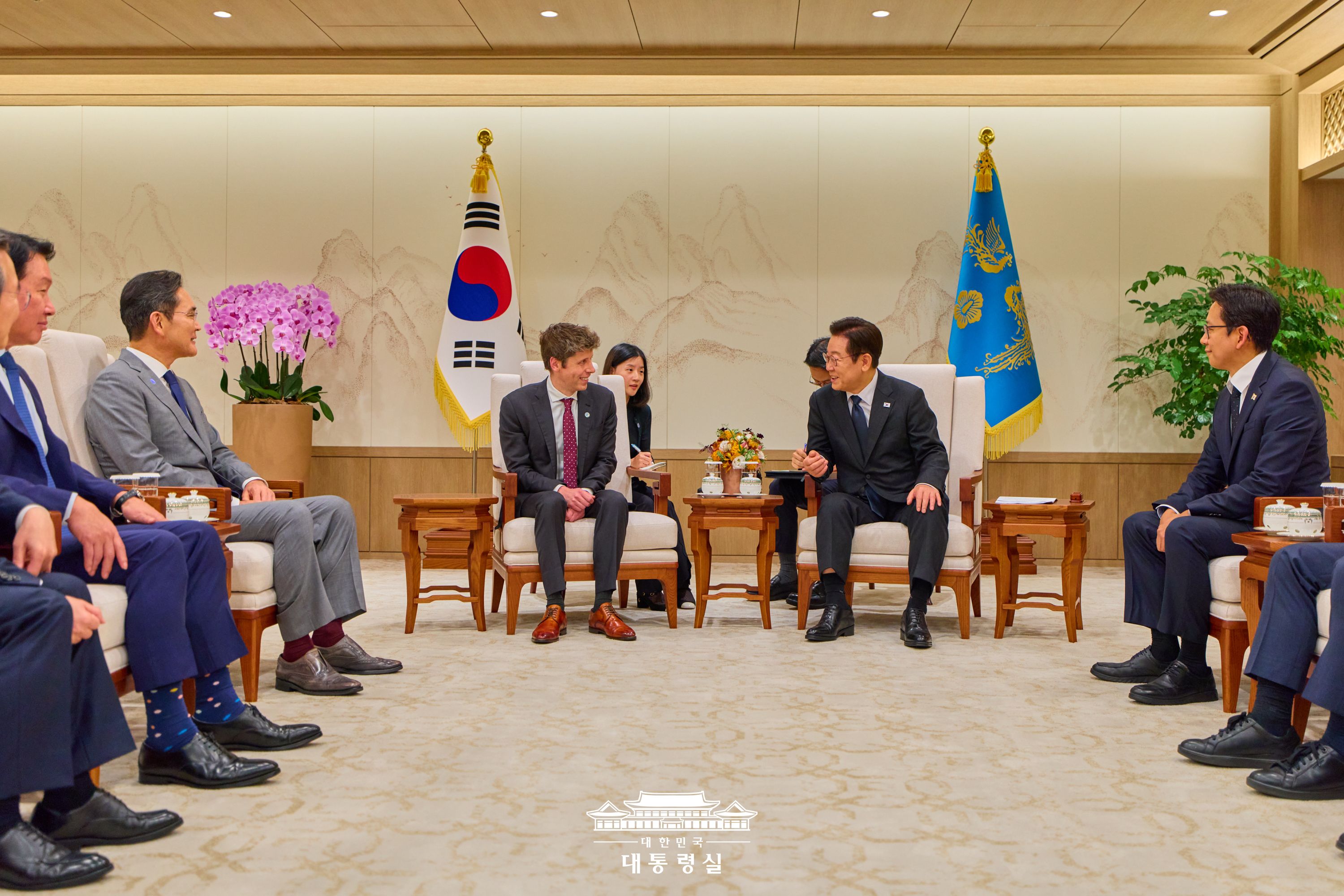 오픈AI 샘 알트만 대표 접견 슬라이드6