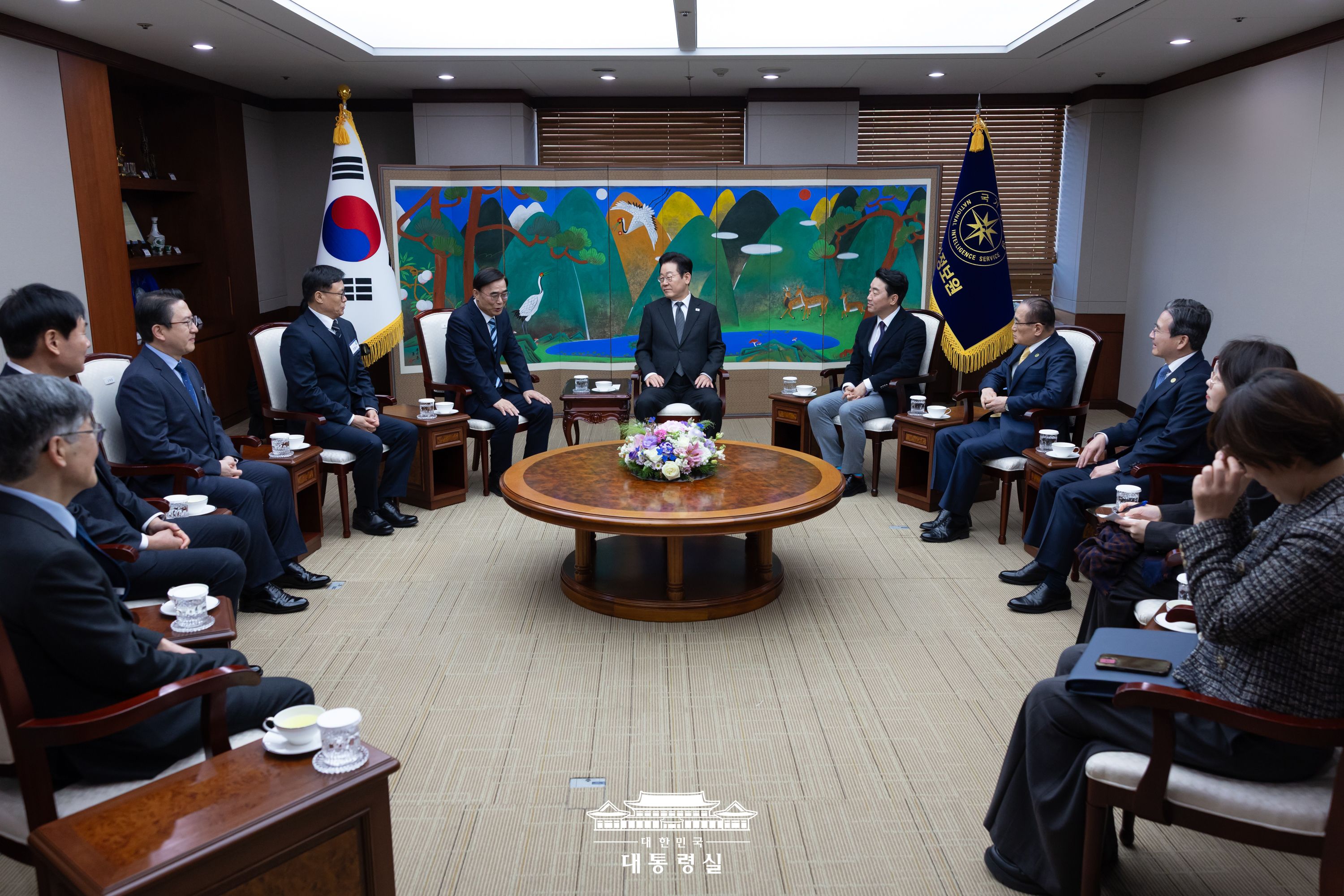 국가정보원 방문 및 격려 슬라이드10