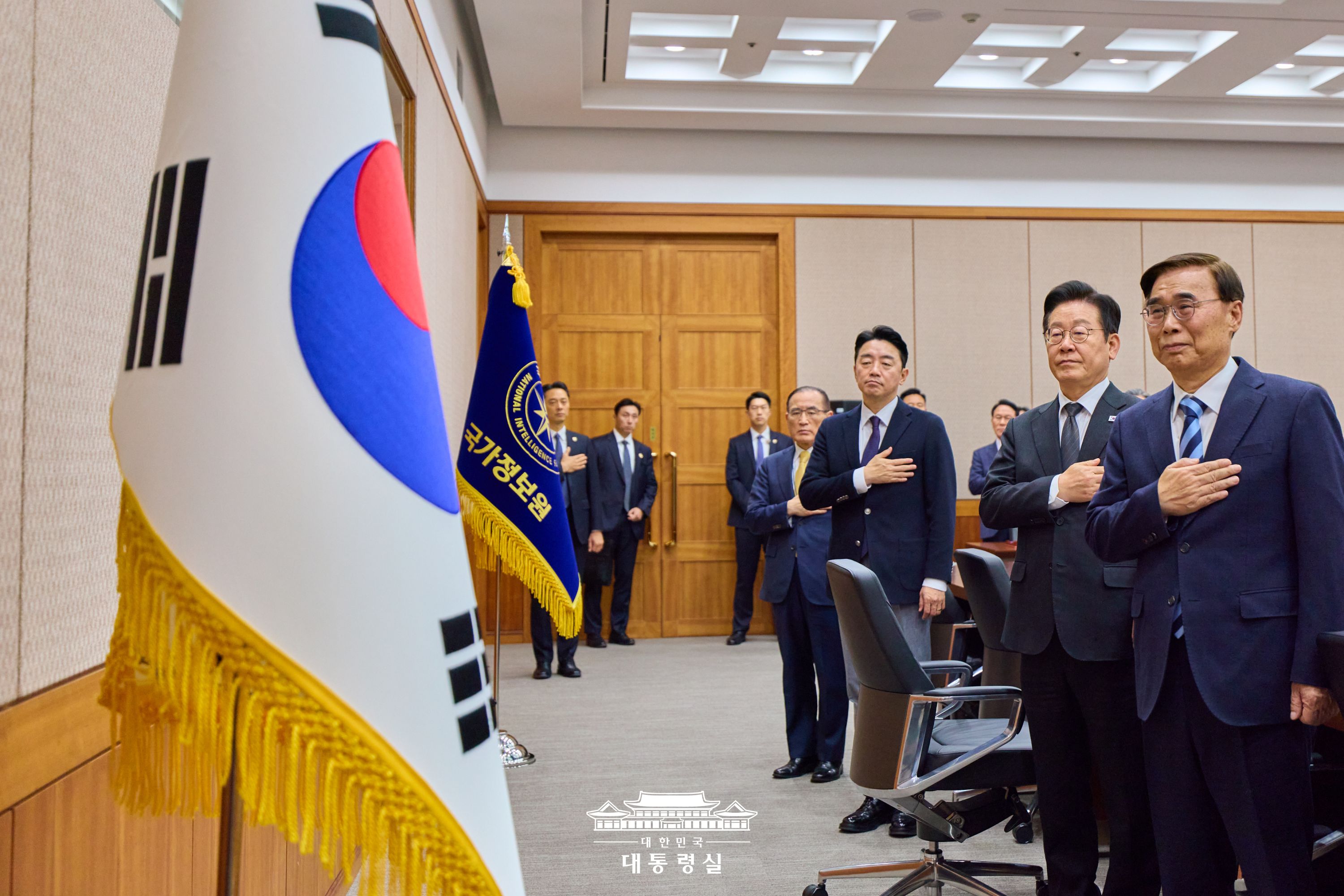 국가정보원 방문 및 격려 슬라이드6