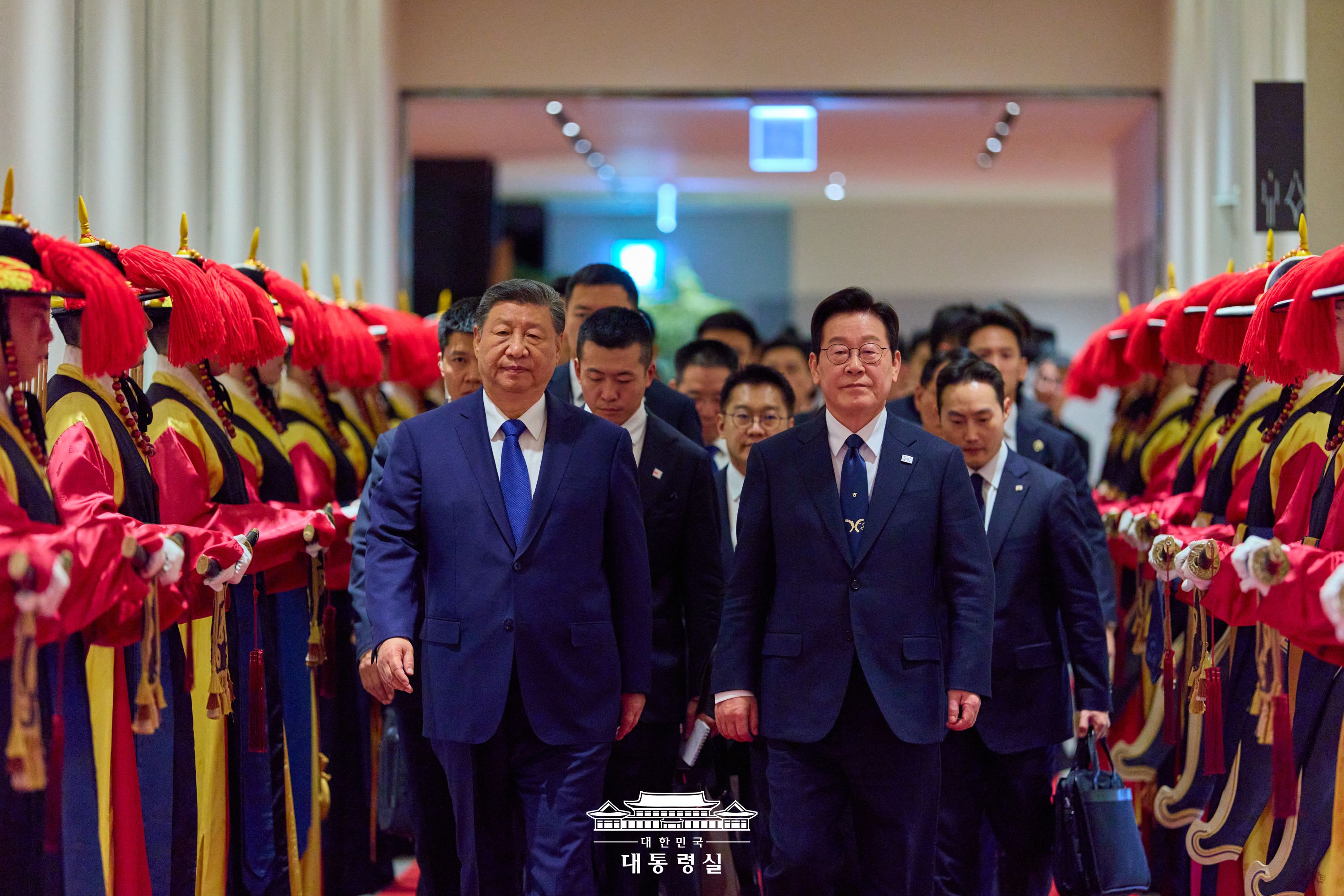 시진핑 중국 국가주석 국빈만찬 슬라이드1