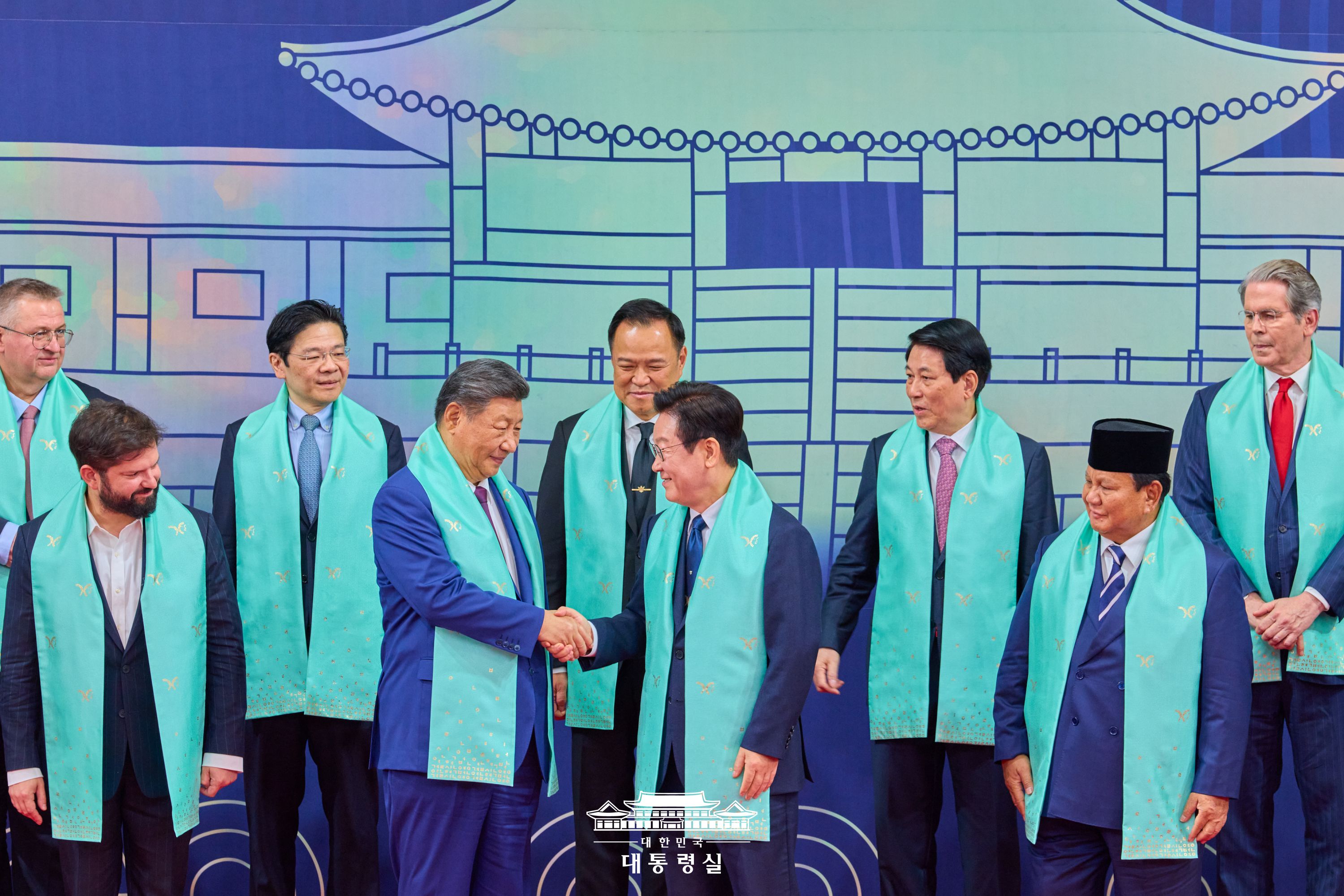 APEC 의장국 인계식 및 단체 사진 촬영 슬라이드5