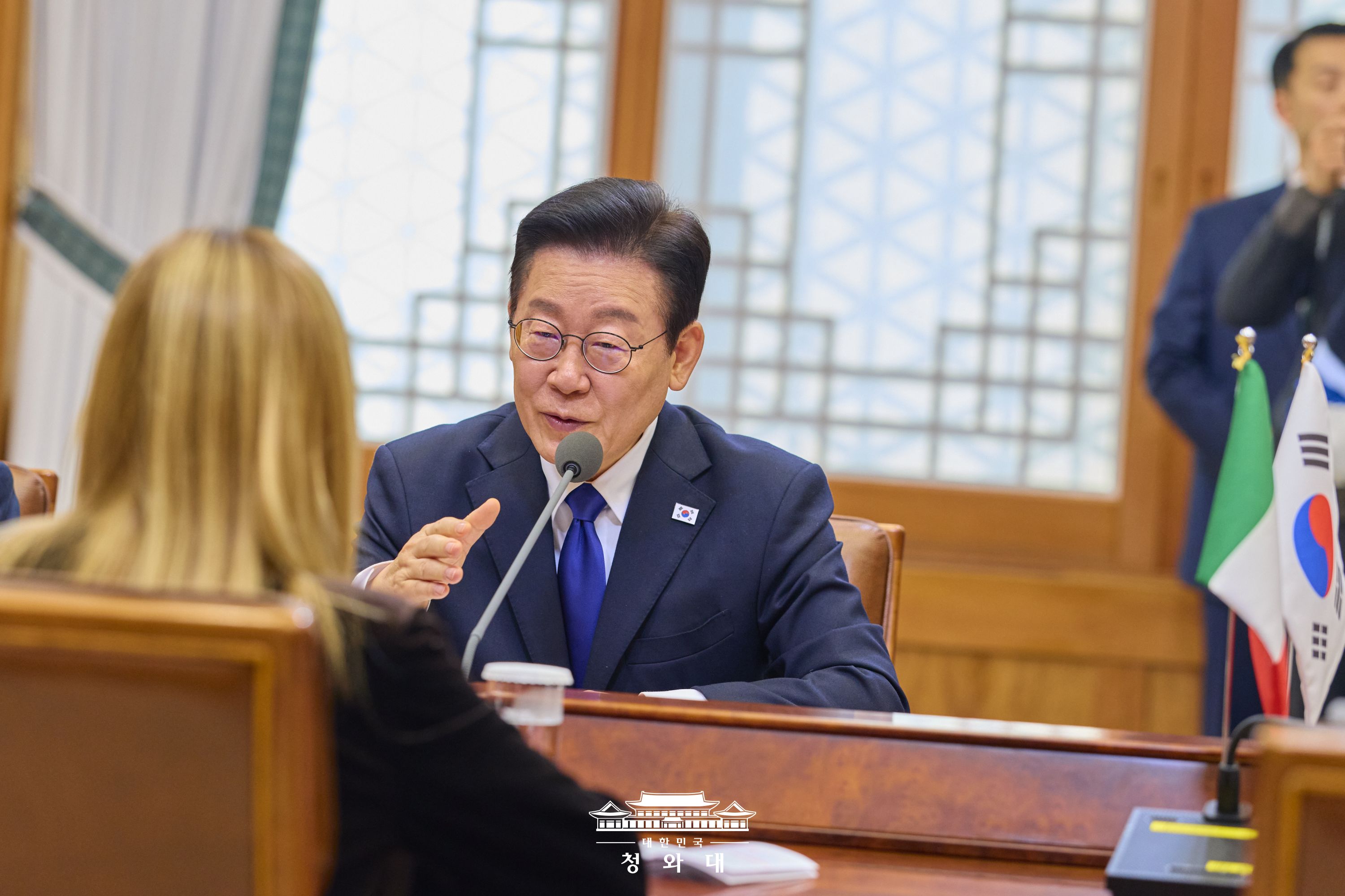 한·이탈리아 정상회담 확대회담 슬라이드7