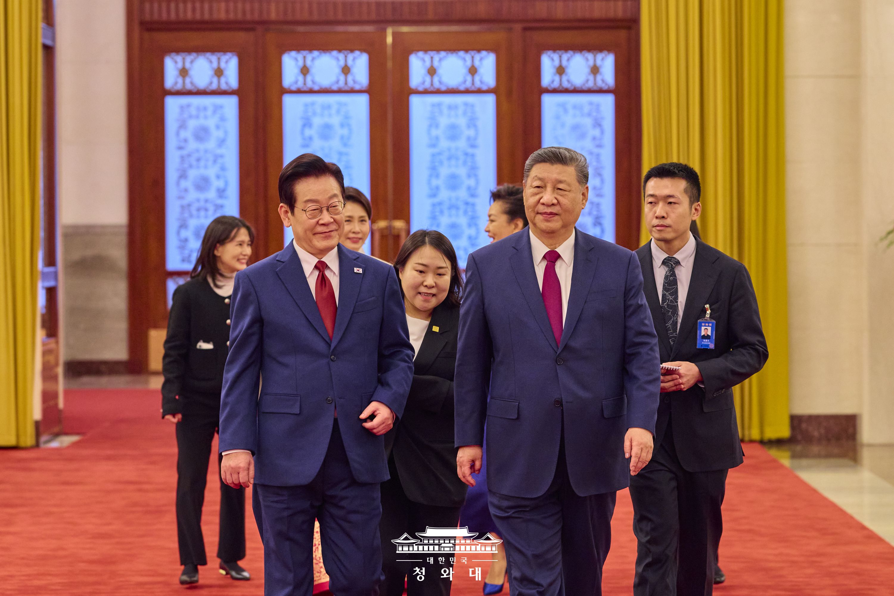 중국 국빈방문 공식 환영식 슬라이드9