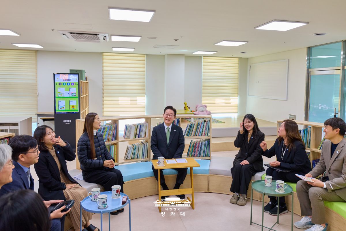 청주 '이은학교' 방문 사진