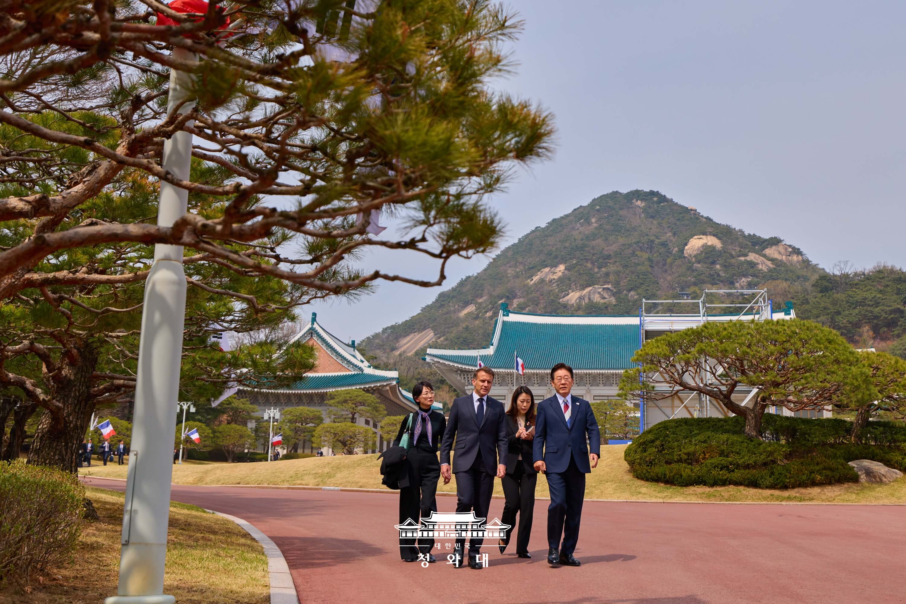 '마크롱' 프랑스 대통령 내외 국빈방한 - 국빈오찬2