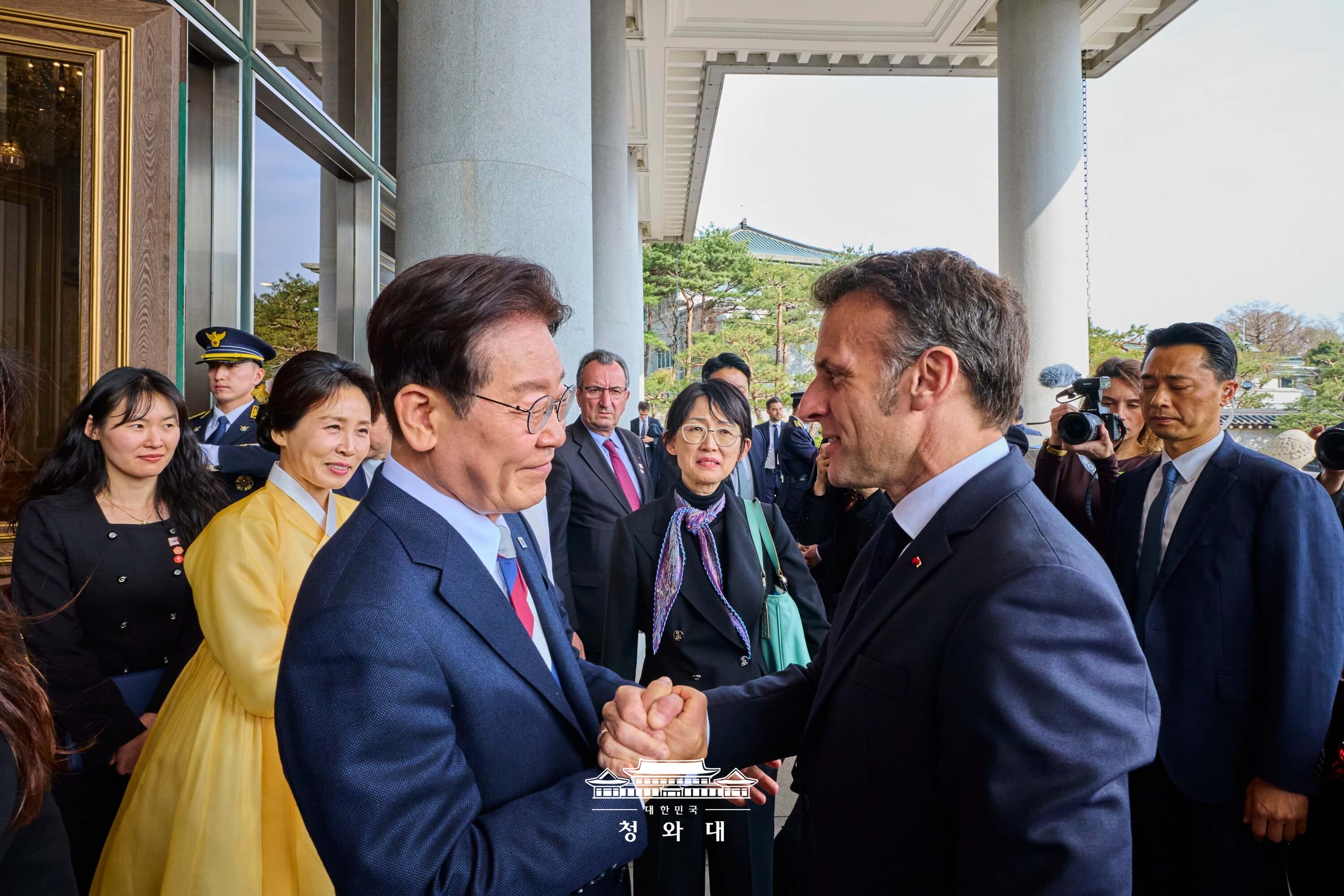 '마크롱' 프랑스 대통령 내외 국빈방한 - 국빈오찬10