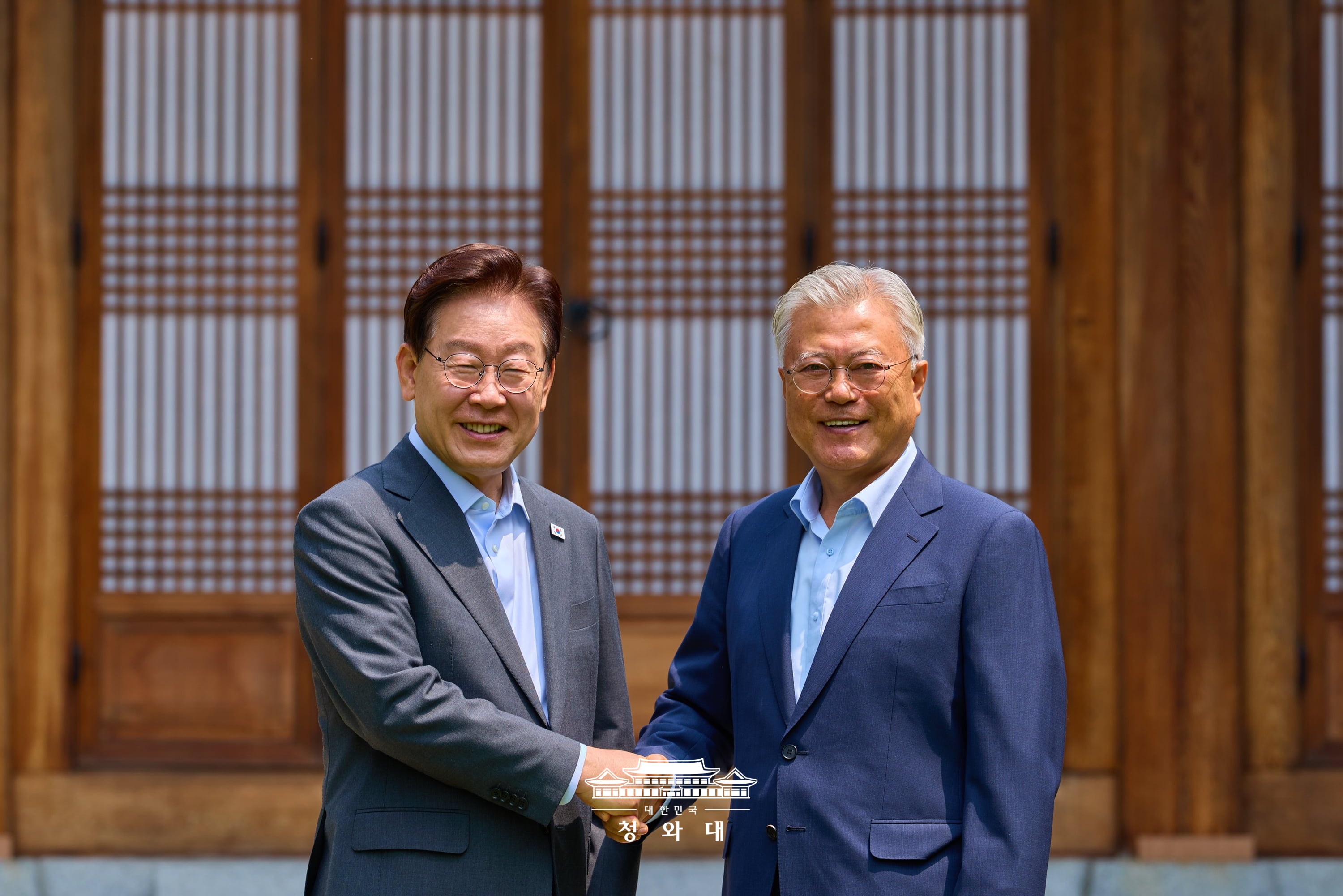문재인 전 대통령 오찬