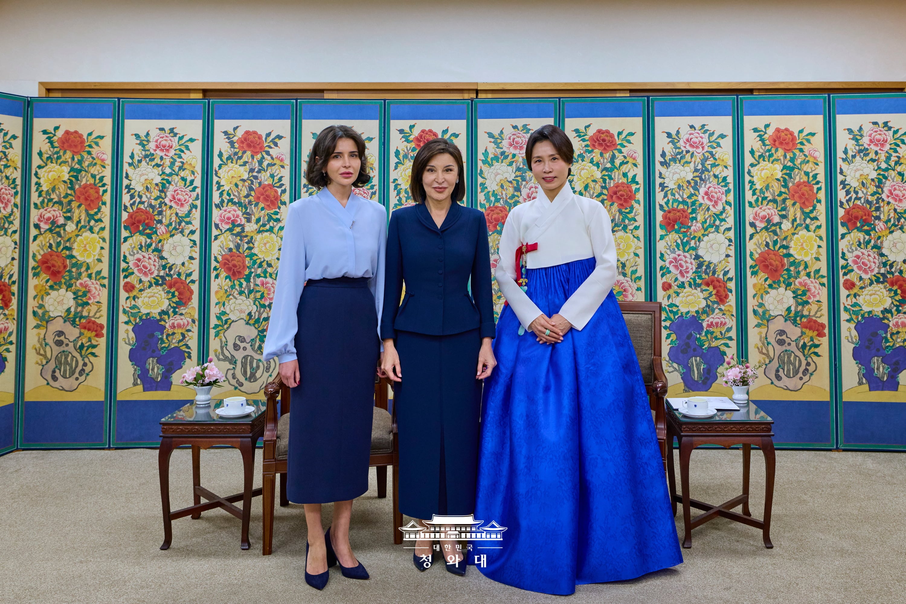 김혜경 여사, 우즈베키스탄 대통령 부인과의 친교 일정5