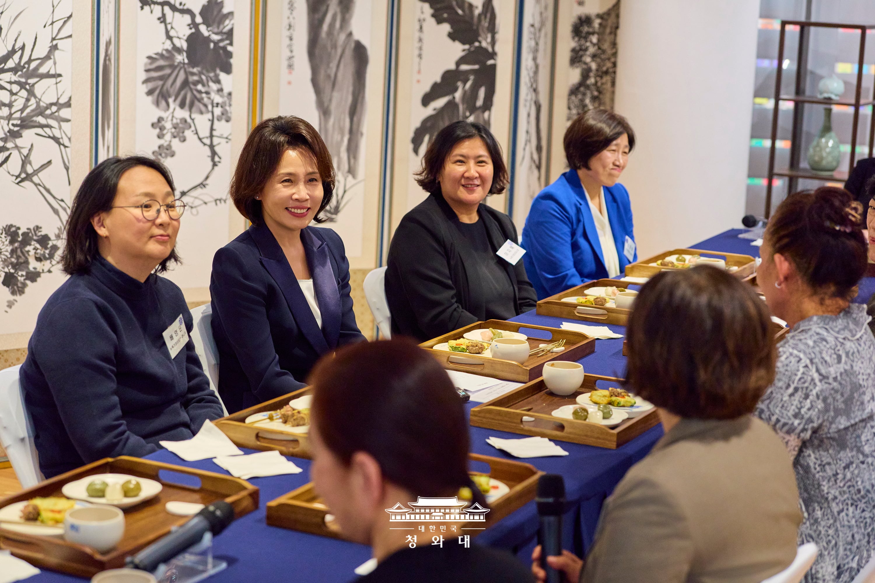 김혜경 여사, 뉴욕가정상담소와 함께하는 추석맞이 송편 빚기 행사 참석 2번째 이미지