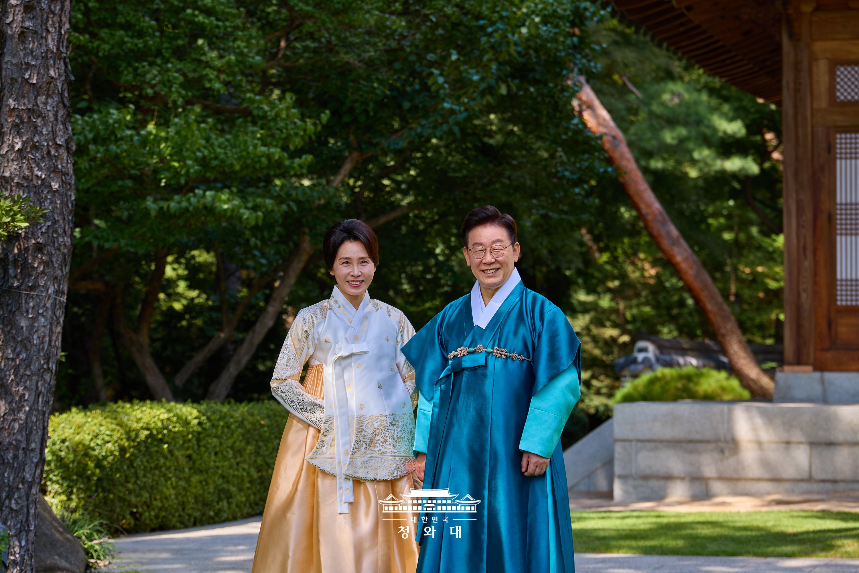 대통령 내외분 추석인사 2번째 이미지
