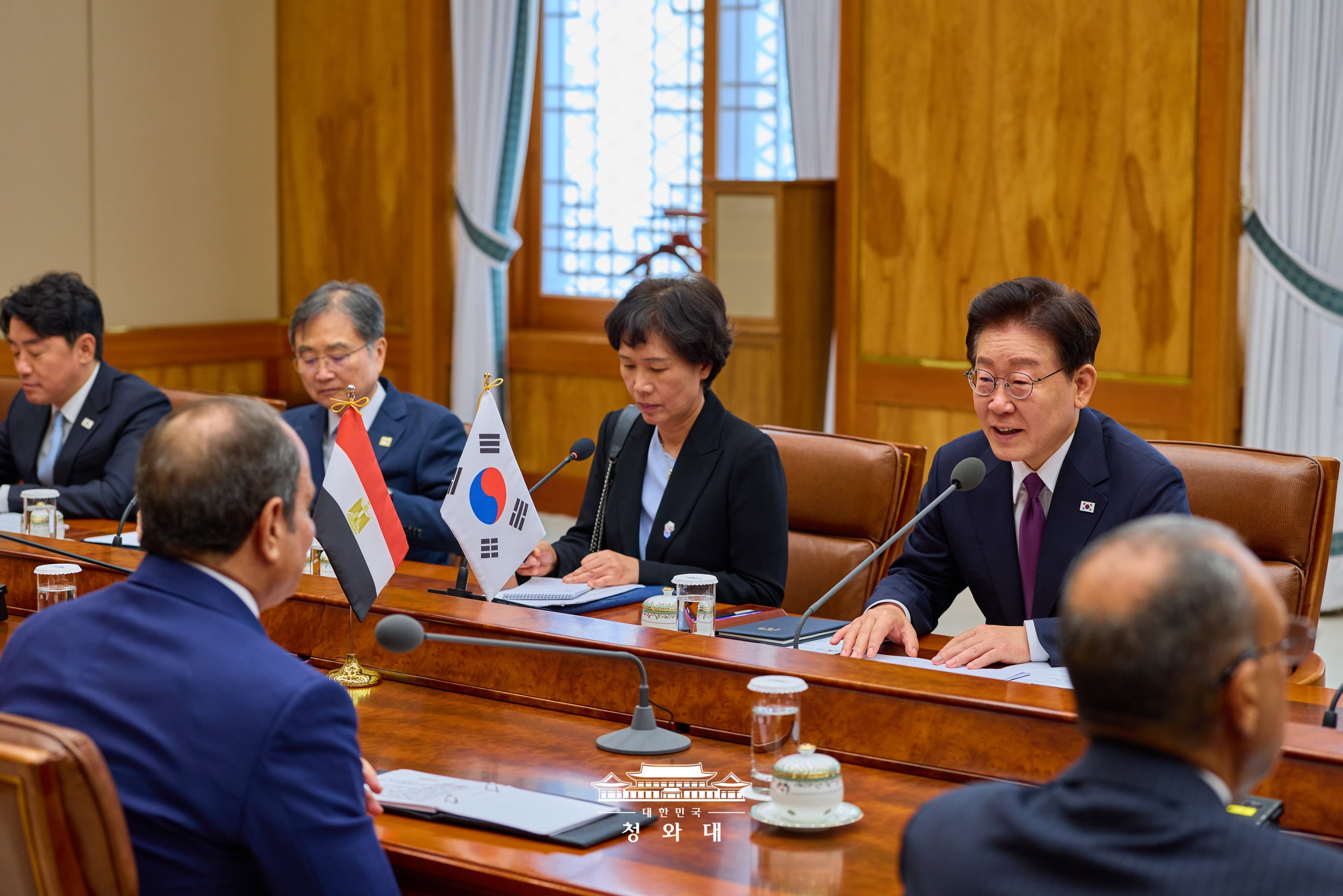 한·이집트 정상회담 확대 회담 2번째 이미지