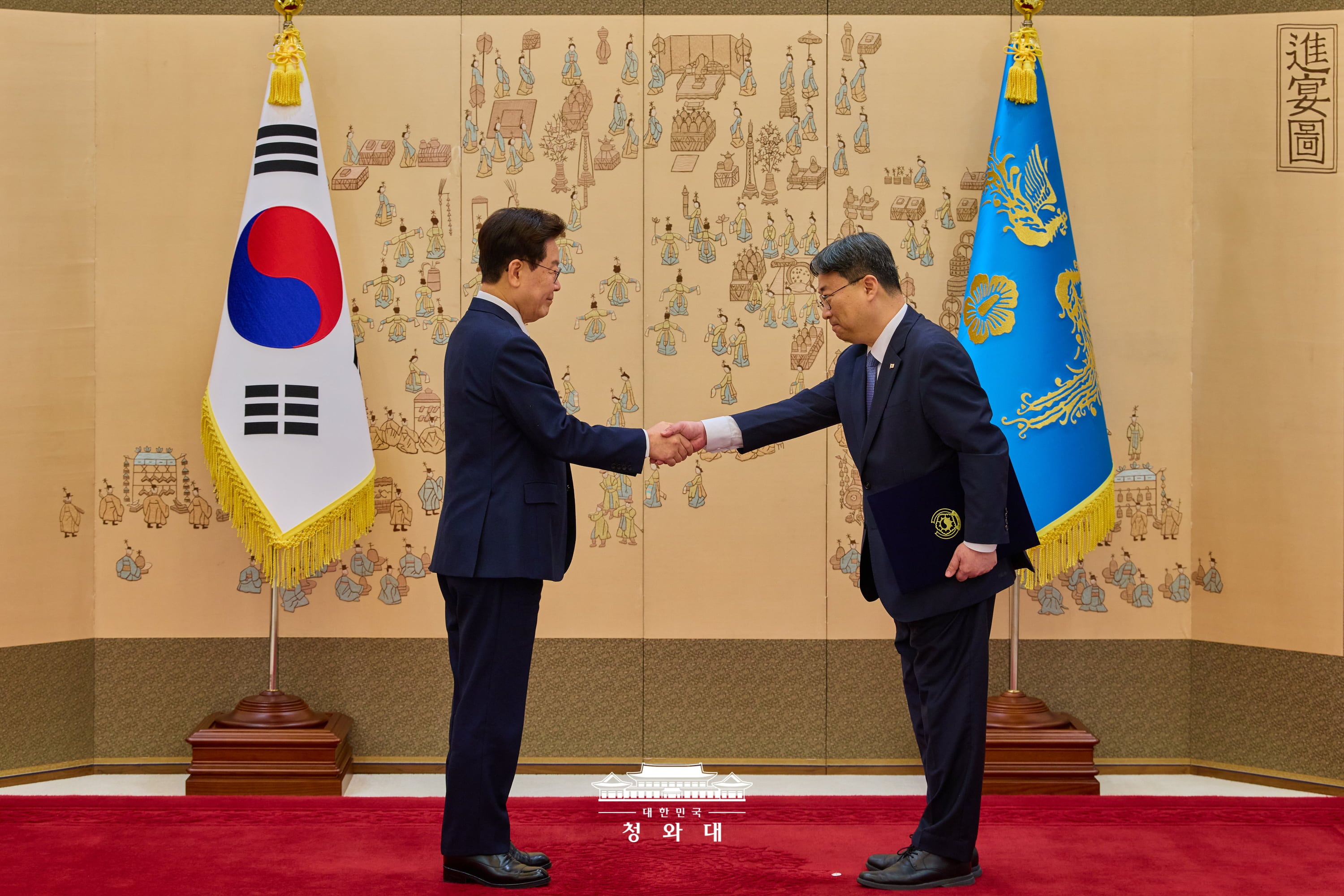 장관급 인사 및 중대범죄수사청장 임명장 수여식9