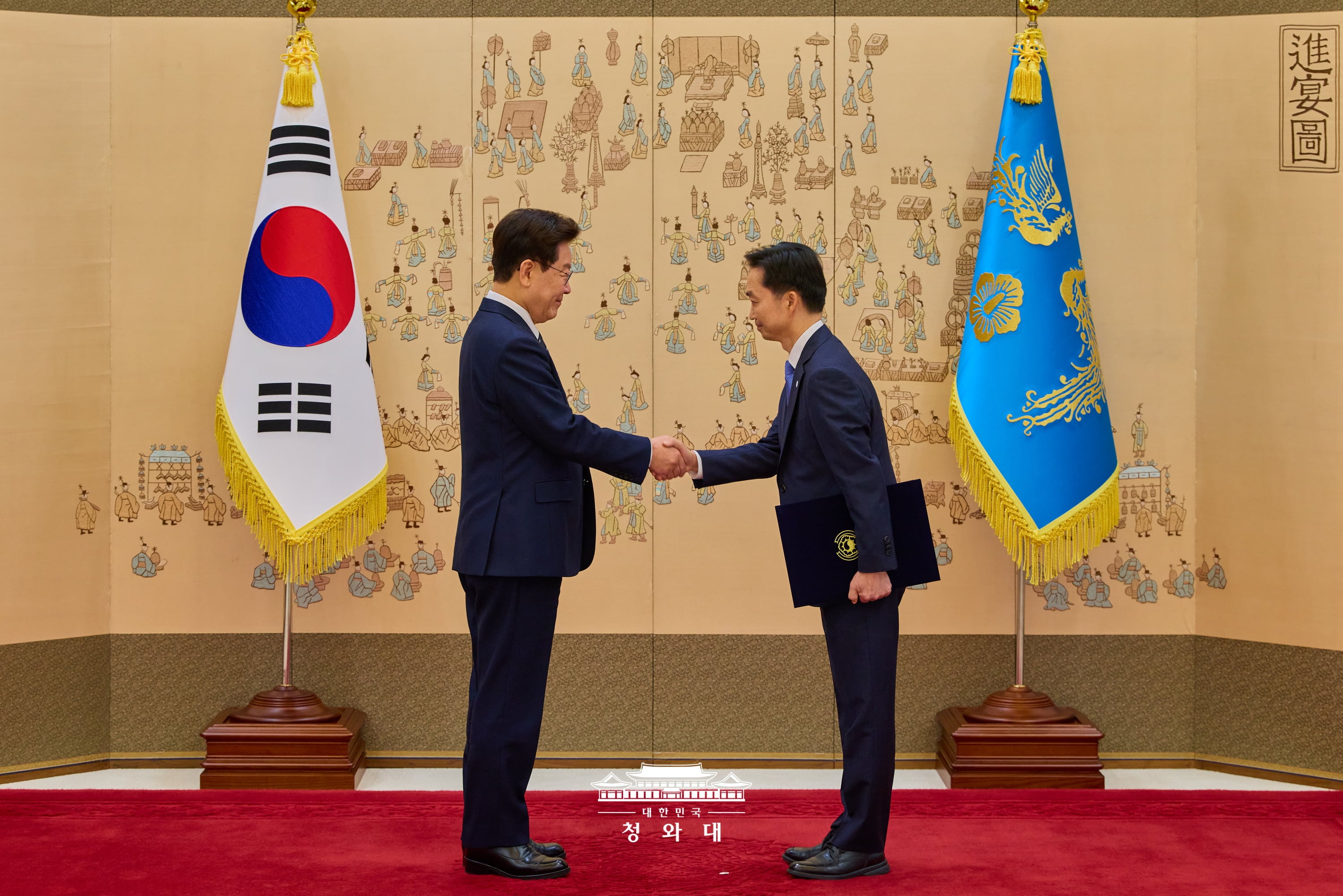 장관급 인사 및 중대범죄수사청장 임명장 수여식15
